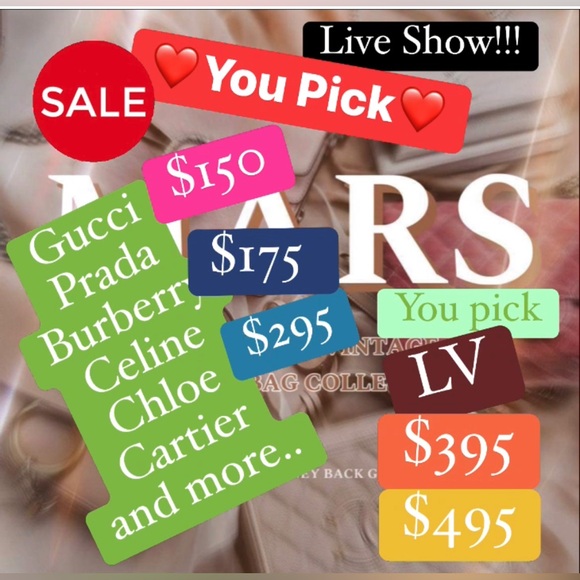 Saturday Sale w/ LV Keyholder & Nina Ricci Necklace Giveaways @7:30am PST ❤️ - Picture 4 of 4